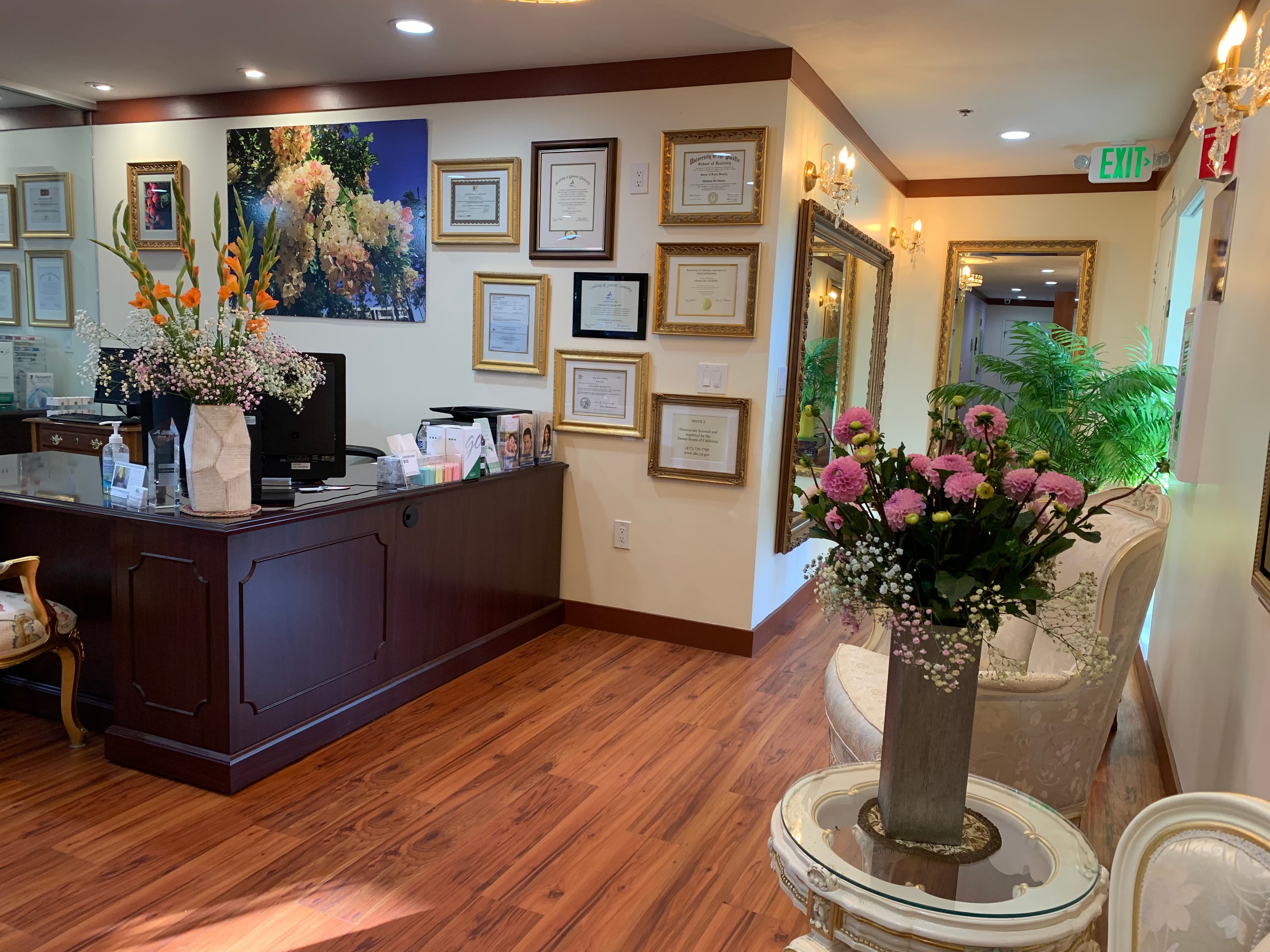 Menlo Park Dental Excellence reception and lobby photo 13