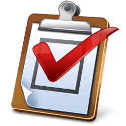 Recovery checklist